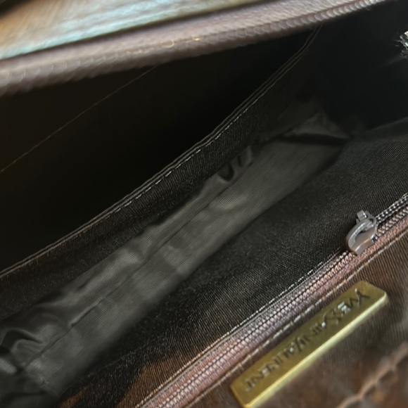 Vintage Saint Laurent Brown Handbag - Picture 4 of 6